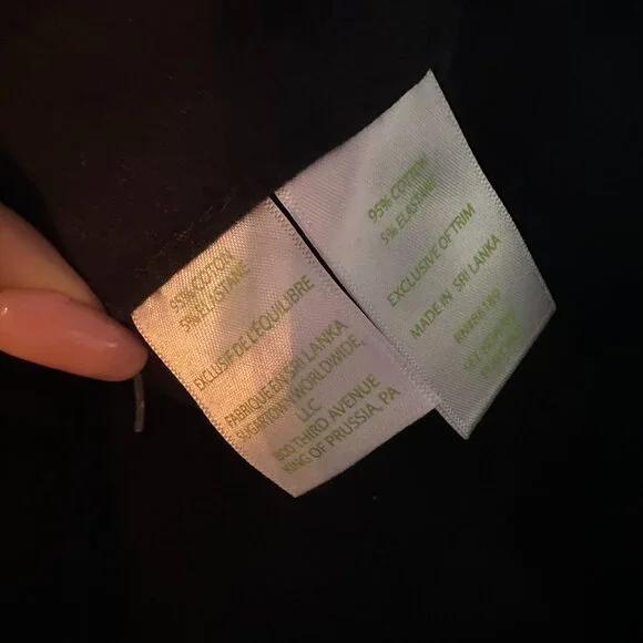 Lilly Pulitzer South Ocean Skinny Jeans Black Onyx size 4 - Picture 3 of 7